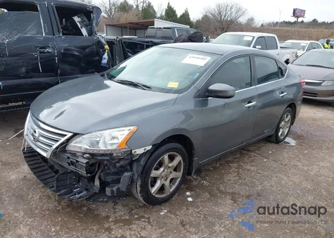 2015 Nissan Sentra Sv z USA, uszkodzony, nr VIN 3N1AB7AP7FL695045